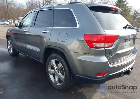 2012 Jeep Grand Cherokee Overland из США, поврежденный, VIN 1C4RJFCG0CC254729